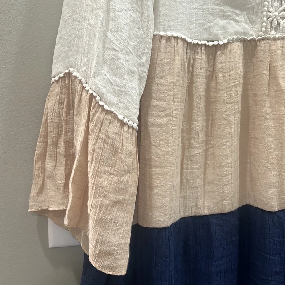 CAL Style Boho Dress Size L - Picture 5 of 8